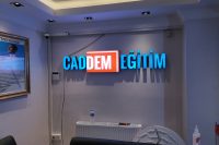 Ofis İçi Pleksi Logo Üsküdar