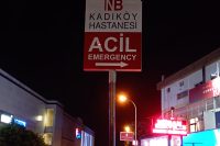 refrektörlü yol tabelası kadıköy